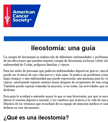 Ileostomía: una guía