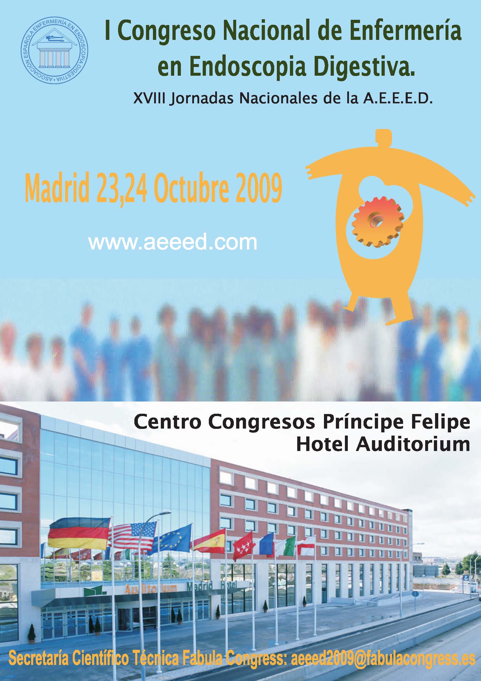 Cartel Congreso AEEED 23 y 24 Octubre Madrid